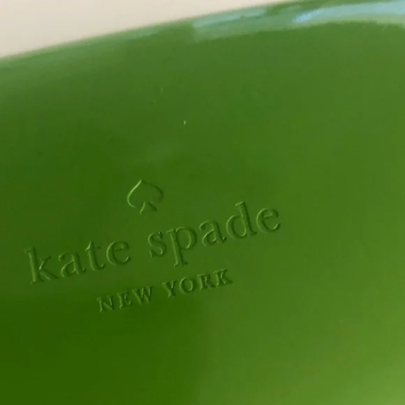 KATE SPADE Green Gloss Sunglasses or Eyeglass Case - Picture 3 of 4